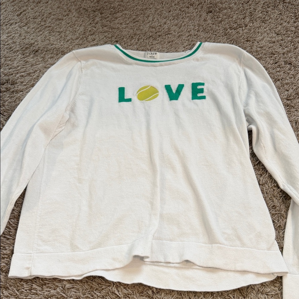 Cotton jcrew teddie tennis